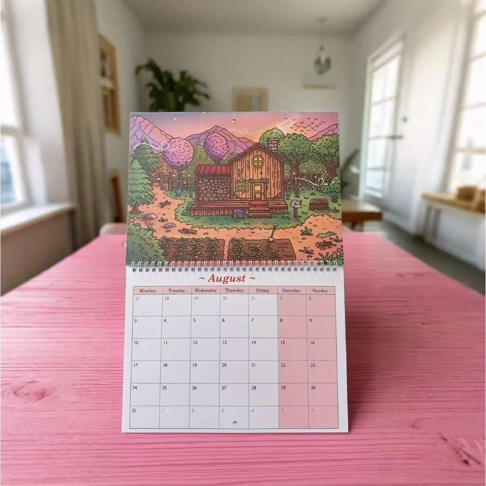 

Stardew Valley Fan-Made 2026 Calendar 12 Monthly Funny Family Planner Wall Calendar Country Aesthetic 2026 Planner Office Use