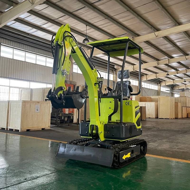 

YG 1.2 Ton Excavators CE EPA Engine Small Crawler Digger Farm Use Mini Excavator 1.2 Ton 2 Ton Home Use Excavators