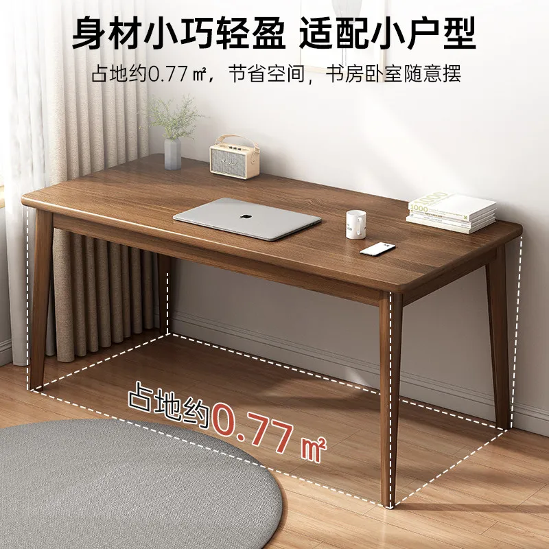 

Desktop Computer Desk, Simple Home Desk, Bedroom Student Study Desk Table and Chair Combination Workbench Small Table