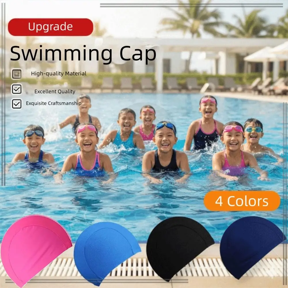Gorro de natación impermeable elástico talla única para piscina - imagen 4