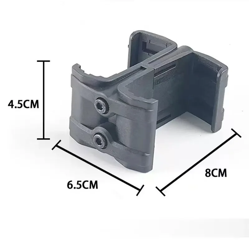 Acoplador doble cargador MOLLE de nailon táctico – ajuste seguro - imagen 2