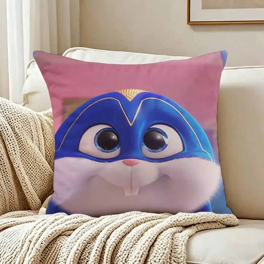 The S-Secret Life Of P-Pets Anime Pillow Cover Sofa Cushion Cover Home Room Decoration Children Gift