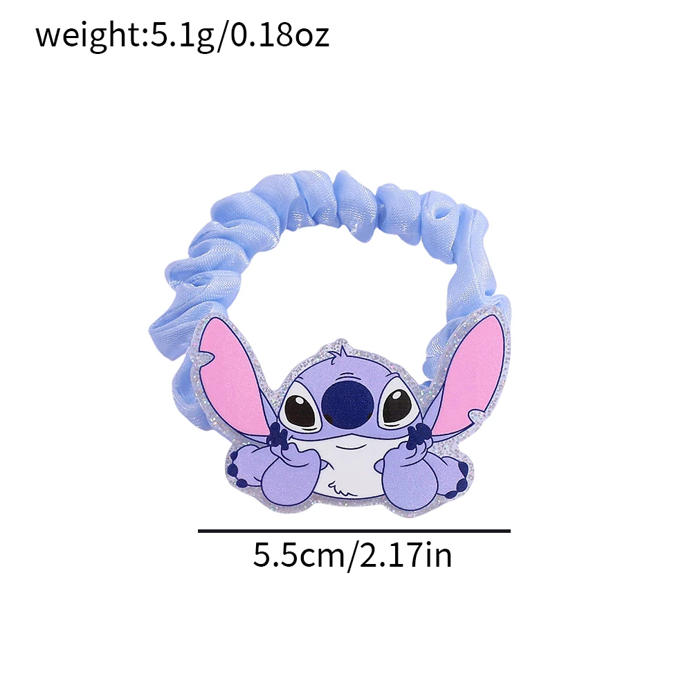 1 قطعة/3 قطع ربطات شعر على شكل غرزة وملاك، أربطة شعر مرنة من الأكريليك العصري، حلقات ذيل حصان كرتونية لطيفة