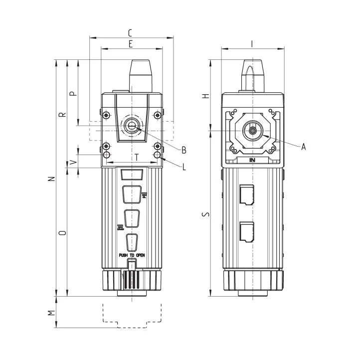 2026.4Customized Kangmaosheng CAMOZZI MD1-FR0000-LH Pressure Reducer/filter Dual Unit Kangmaosheng Oil Mist Filter