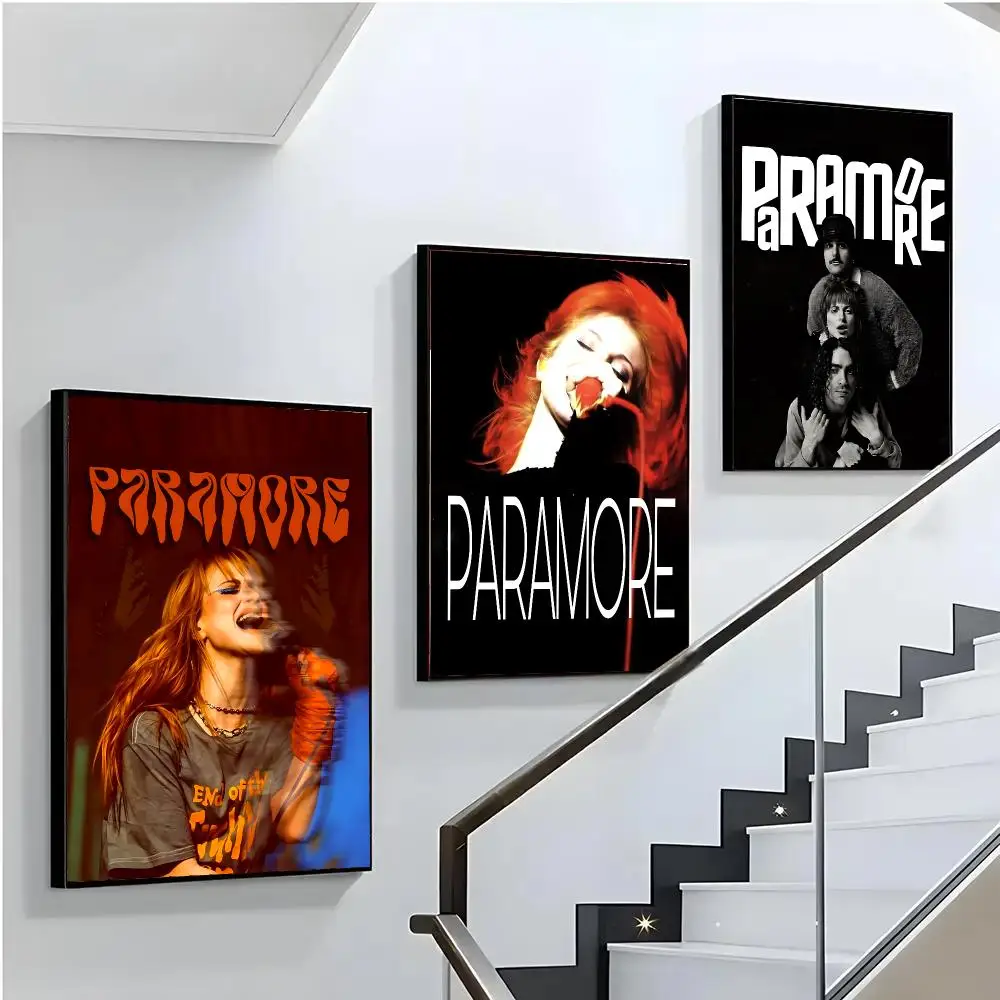 P-Paramore Poster HD Print Wall Art for Bedroom Living Room Office Bar Home Decor Aesthetic Print