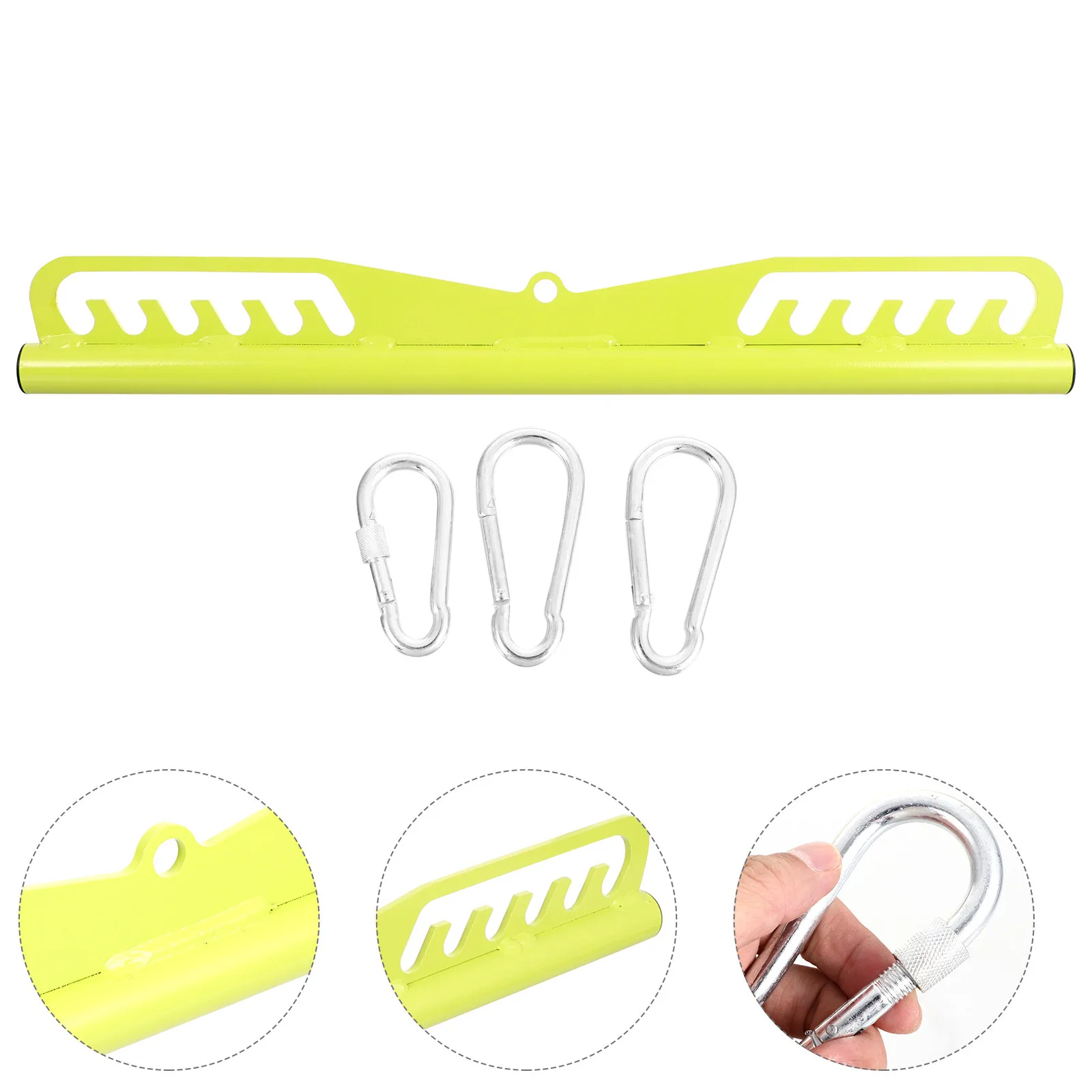 1Set Heavy Duty Hollow Grip Bicep Tension Lever DIY Integrated Muscle Trainer for Chest Triceps Biceps Shoulders