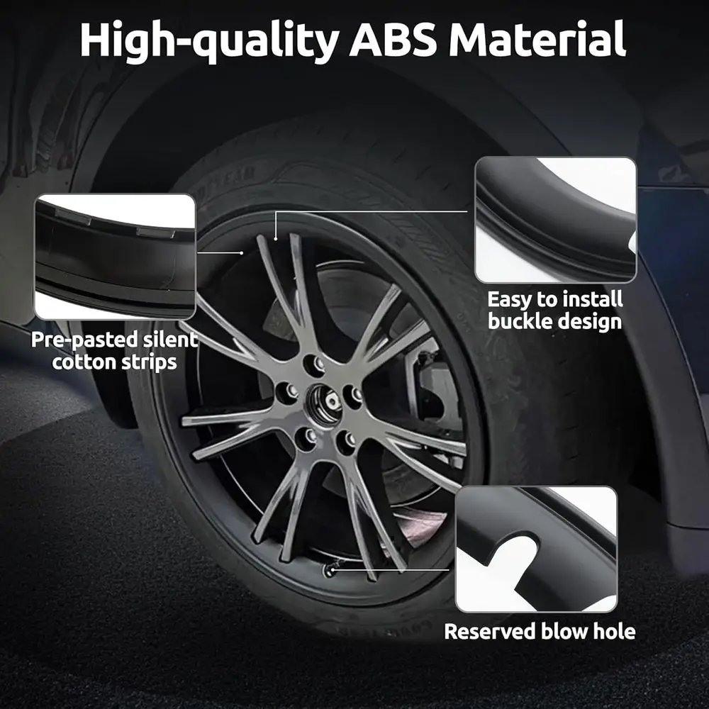 Wheel Rim Protector for Tesla Model Y Gemini 19 inch Apollo Wheels 2020-2024 Model Y Accessories All-in-one Car Tire Trim Rings