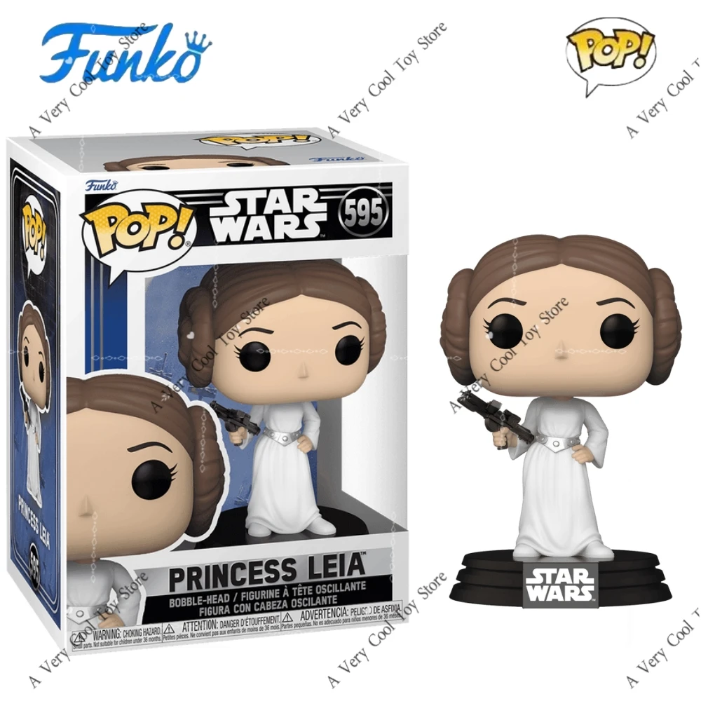 Funko Pop! Princess Leia 595 Figures Star Wars:Episode IV A New Hope 4.25 inch Limited Edition Collect Decoration Model Toy Gift - Image 3