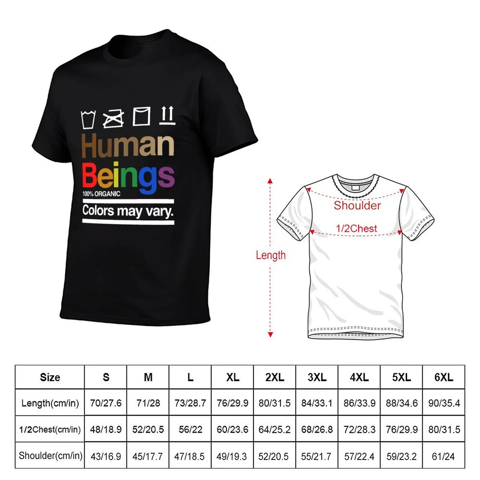 Human Beings 100′ Organic Colors May Vary T-Shirt t shirts for man graphic cars cotton t shirts man 100% T-Shirt