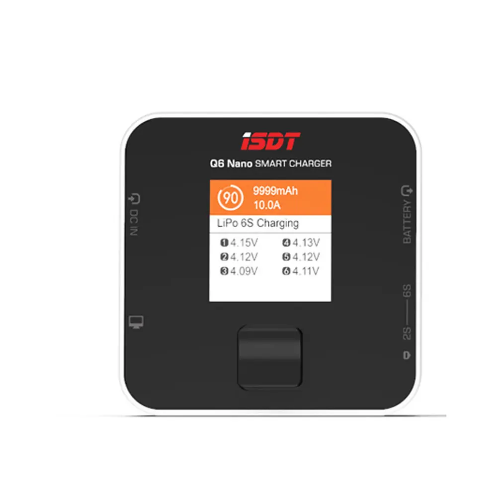 ISDT Q6 NANO / Q8 MAX Smart Ladegerät 200W / 1000W 8A 30A BattGo 1-8S Lipo Batterie Balance Ladegerät für RC FPV Drone Quadcopter DIY