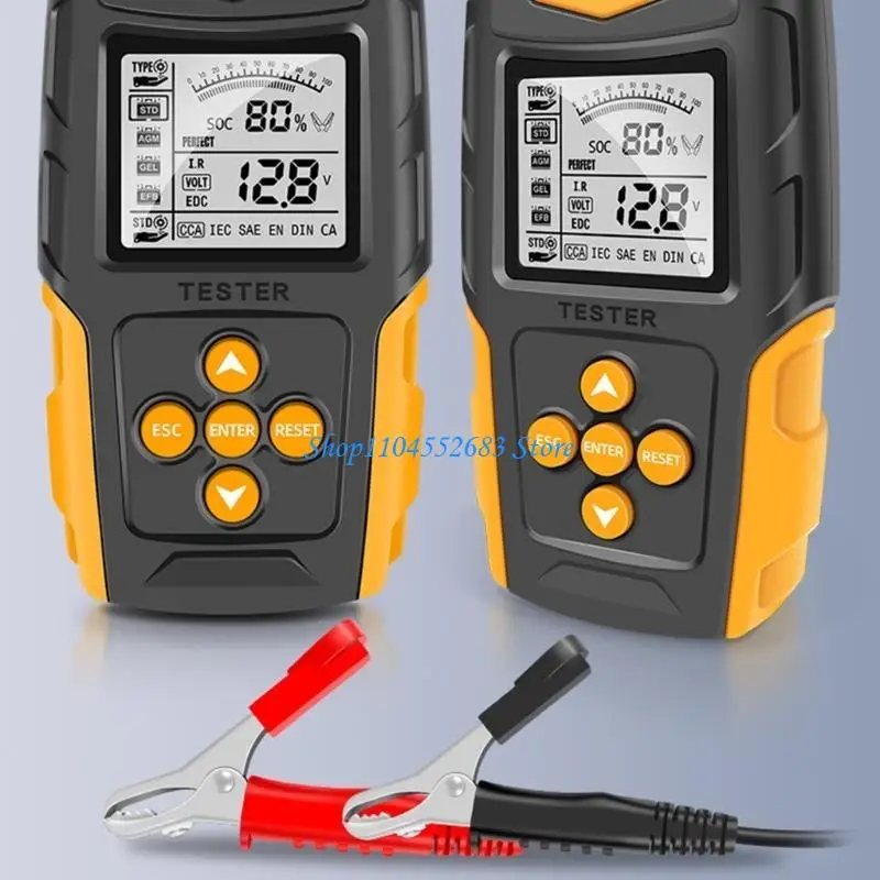 

Y6GD Car Battery Tester Detector 12V 24V Battery Charging Tester Power Detection