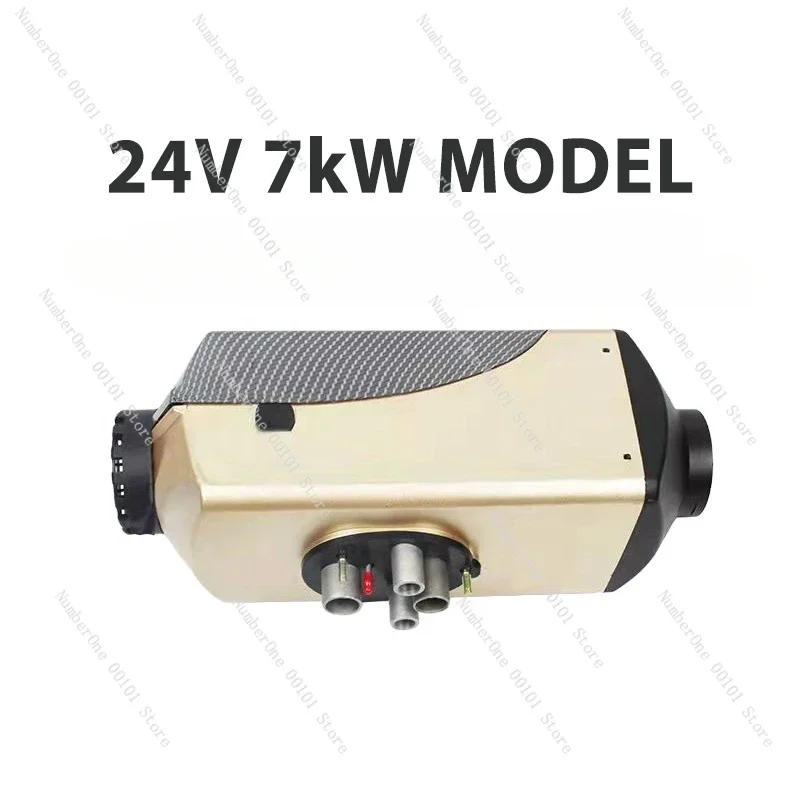 New Model 12V 24V 7kW Diesel Air Heater, RV Diesel Air And Water Parking Heater For Truck Boat Caravan