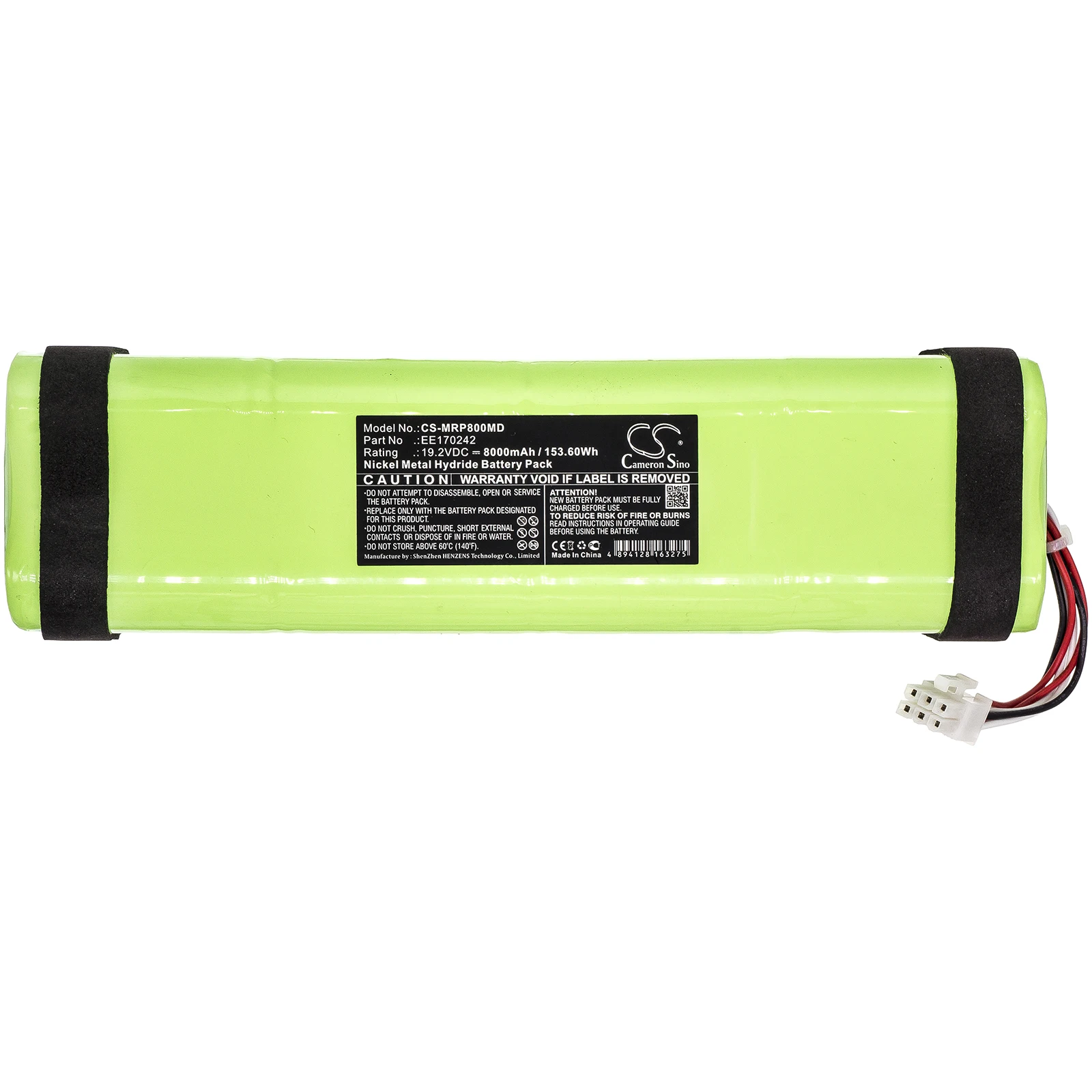 Medical Battery For GE EE170242 Marquette 125-00-455100095 MGN0118 OM10889 Mac 8 Persona Stress PC8 Monitor Ni-MH19.20V8000 mAh