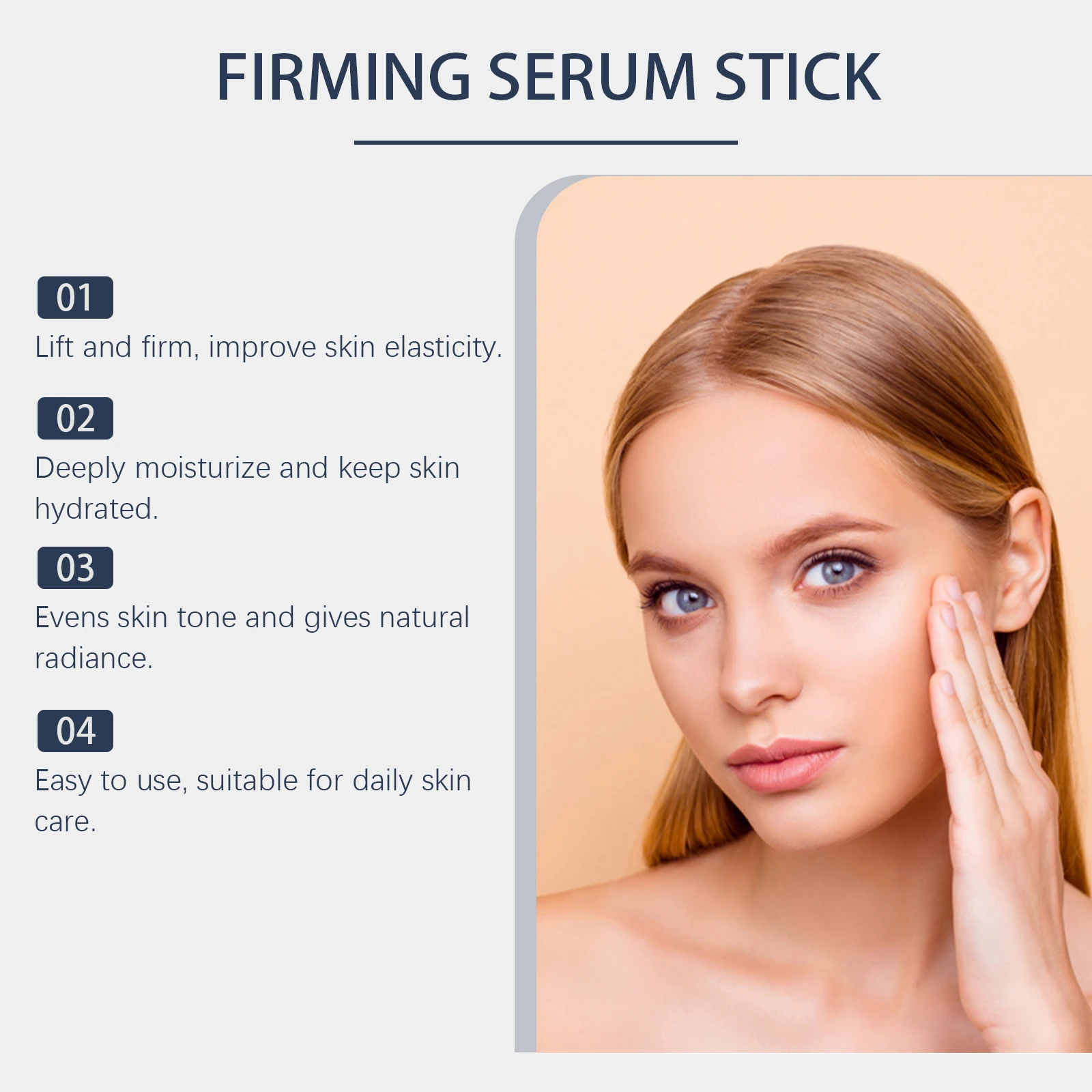 HOYGI Retinol Firming Stick Anti Wrinkle Lifting Firming Cream Hyaluronic Acid Hydrating Moisturize Smooth Fine Lines Face Cream - view 3