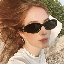 FEISHIN Celebrity Original Brand Luxury Sunglasses Women Cat eye Vintage Small Superstar Quality Accessories Eyewear Ladies Sexy