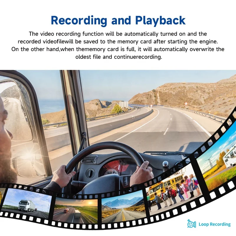 AI 4G GPS Wifi 4-CH 1080p الكل في واحد شاشة تعمل باللمس DVR طقم مراقبة السيارة مركبة الأمن شاحنة حافلة RV BSD كاميرا ملحقات السيارة