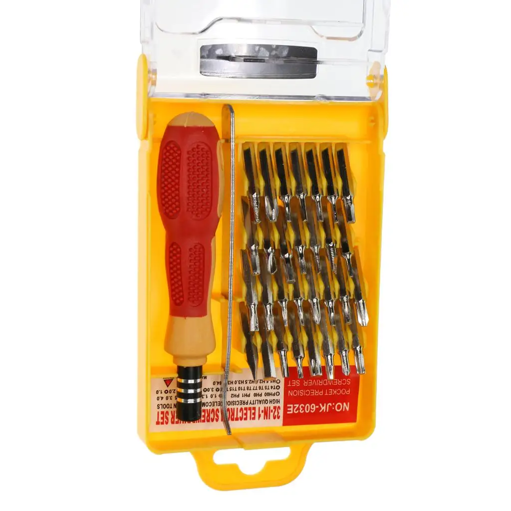 Screwdriver 0-Piece Nut Driver Tamper Security Portable Small Sized Box