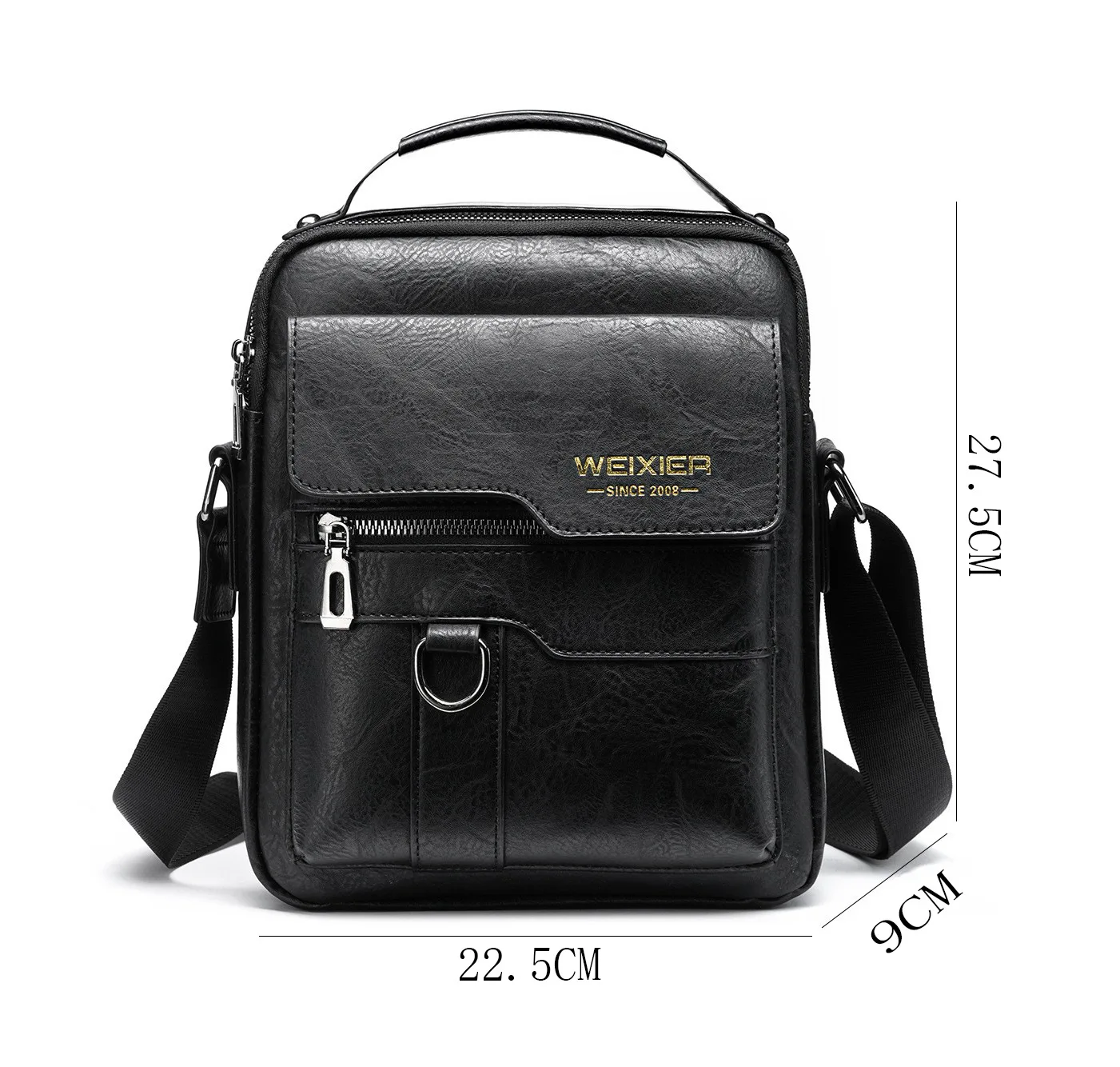 Class Mini Men's Crossbody Bag Man Business Backpack Single Shoulder Phone Messenger Bag Casual Portable Travel Work School Bag