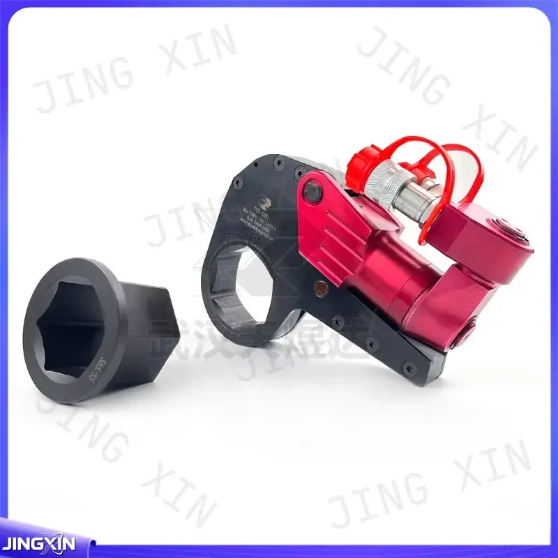 custom for TYD Hollow Hydraulic Torque Wrench Low Profile High Precision Industrial Spanner for Wind Power Pipeline