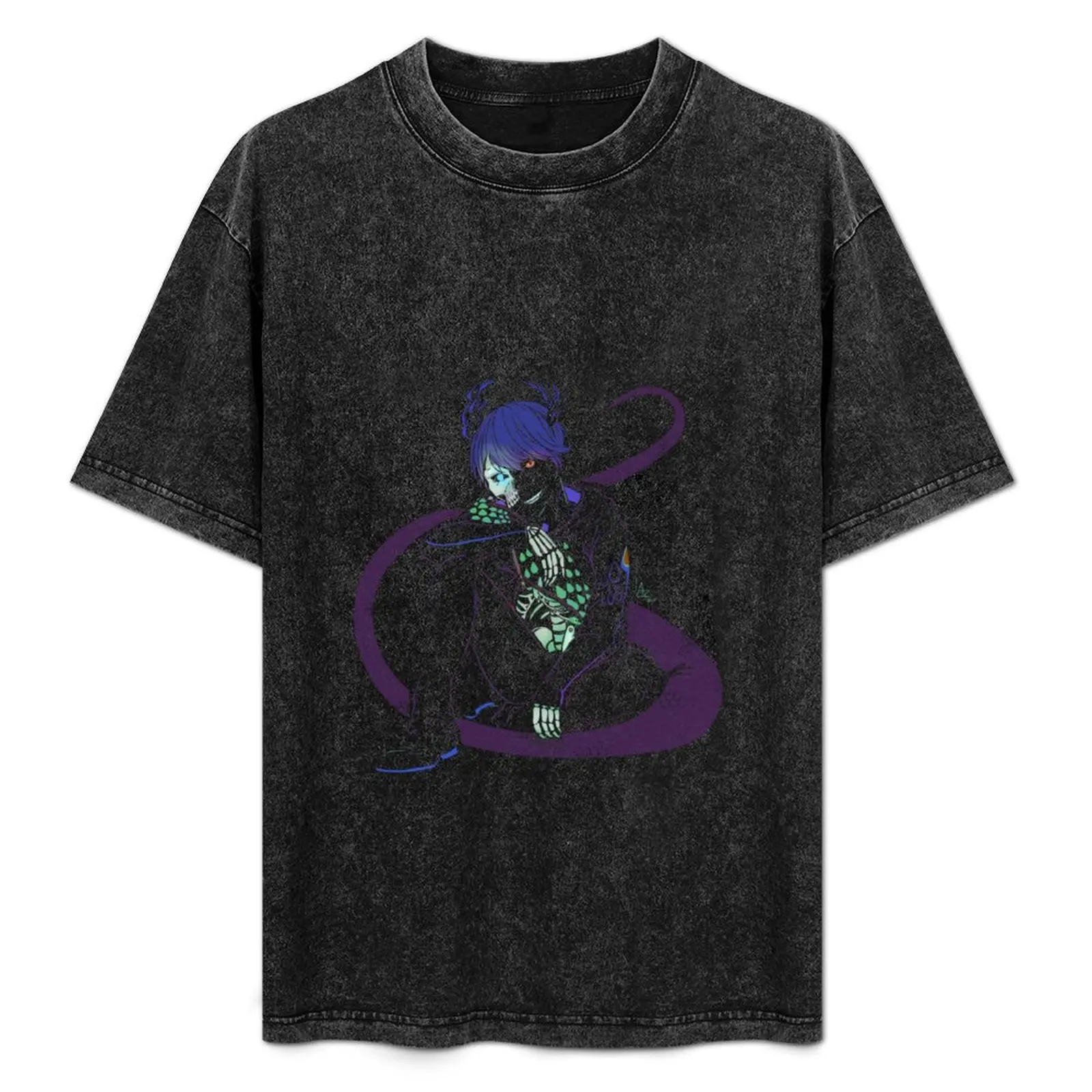 Spooky Levi T-Shirt Basic Solid Color Short Sleeve T-Shirt