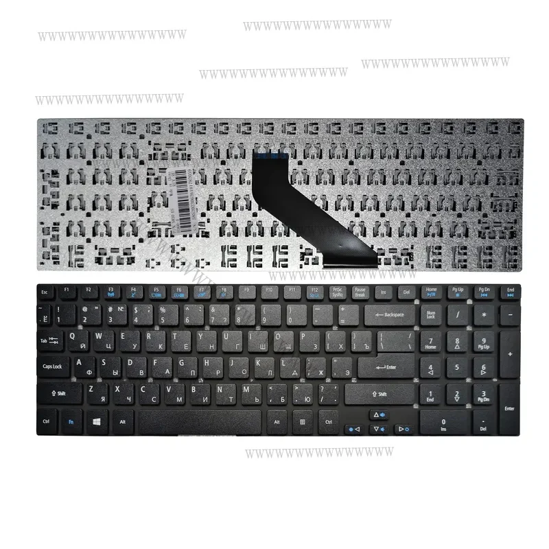 HD nuevo teclado ruso RU para ordenador portátil Acer Aspire ES1-531 ES1-731 ES1-731G ES1-512-C4DW N15W4 ES1-512 ES1-711 ES1-711G NV77H NV5