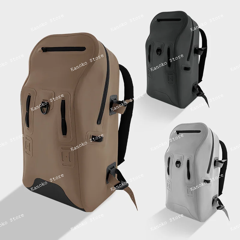 في الهواء الطلق مقاوم للماء حقيبة الطريق متعددة الوظائف الكتف حقيبة تسلق الجبال الغوص الندى التخييم الدراجات بولي TPU محكم على ظهره #1