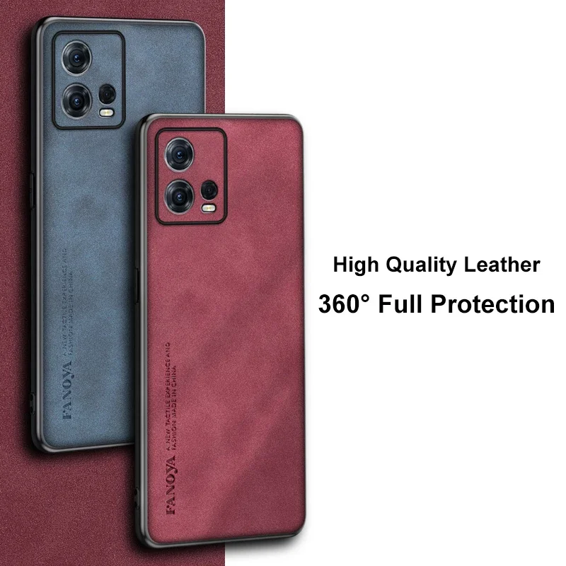 Luxury PU Leather Case For Motorola Moto Edge 30 Fusion 30 Ultra X30 S30 Pro G200 5G Cover Silicone Protection Phone Case Coque