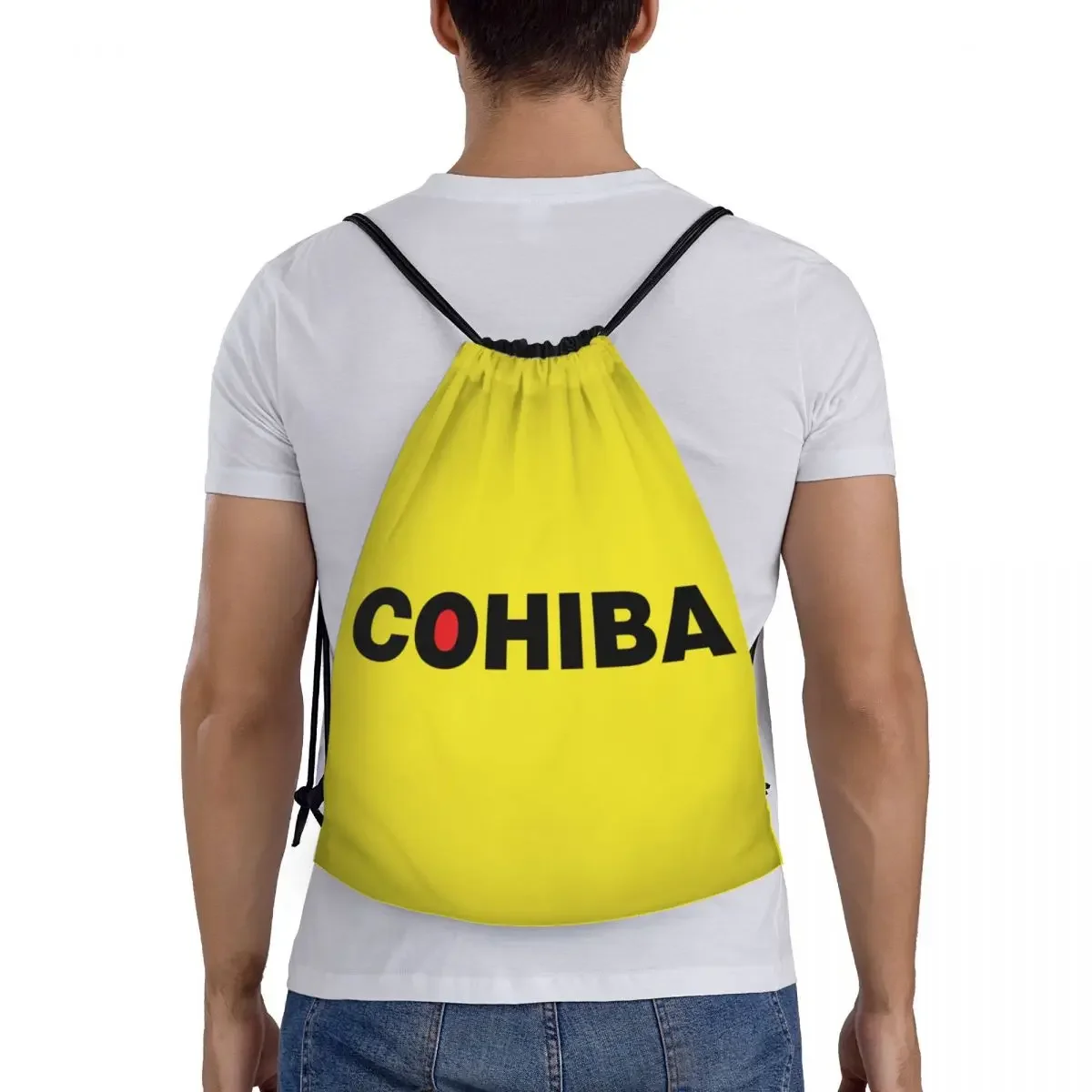 Cubaanse Cohiba Sigaren Trekkoord Rugzak Sport Gym Tas Voor Mannen Vrouwen Training Sackpack