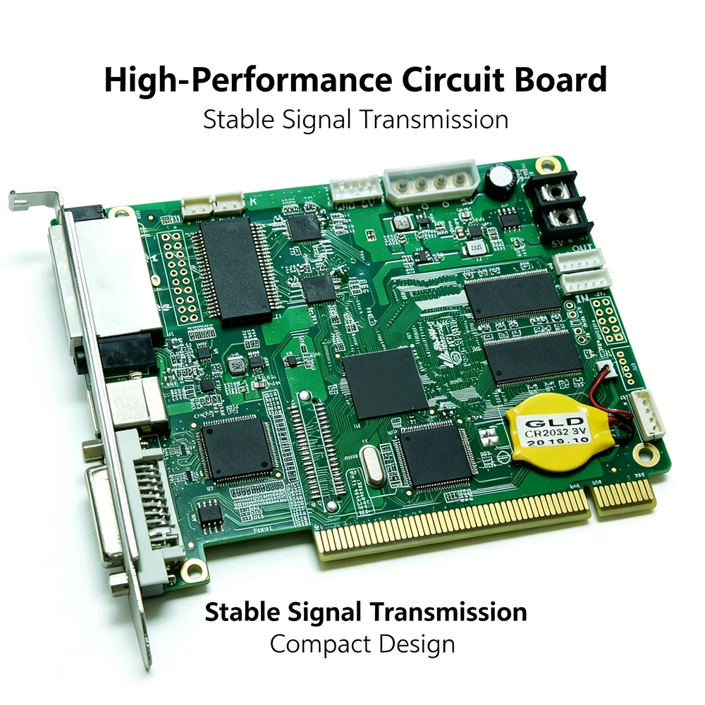 MSD300 Professional LED Display Sending Card 2 Port RJ45 Display Controller 60Hz High Performance Sending Card