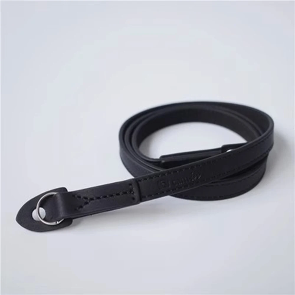 Retro Leather Crossbody Shoulder Strap Camera Strap 125cm  Hole Type Strap Compatible For Fuji Leica Mirrorless Camera