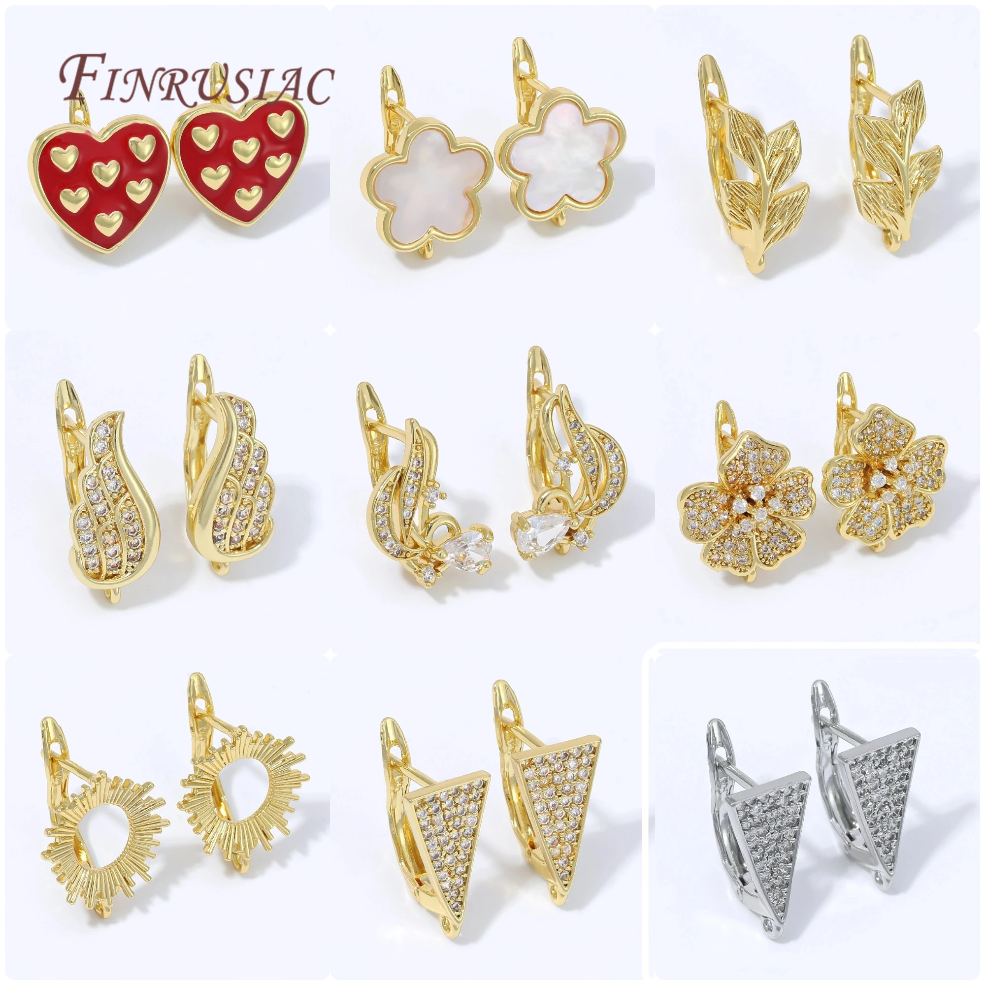 18K Echt vergoldete Ohrringe m – Gold Plated Jewelry Bewertung und Preis