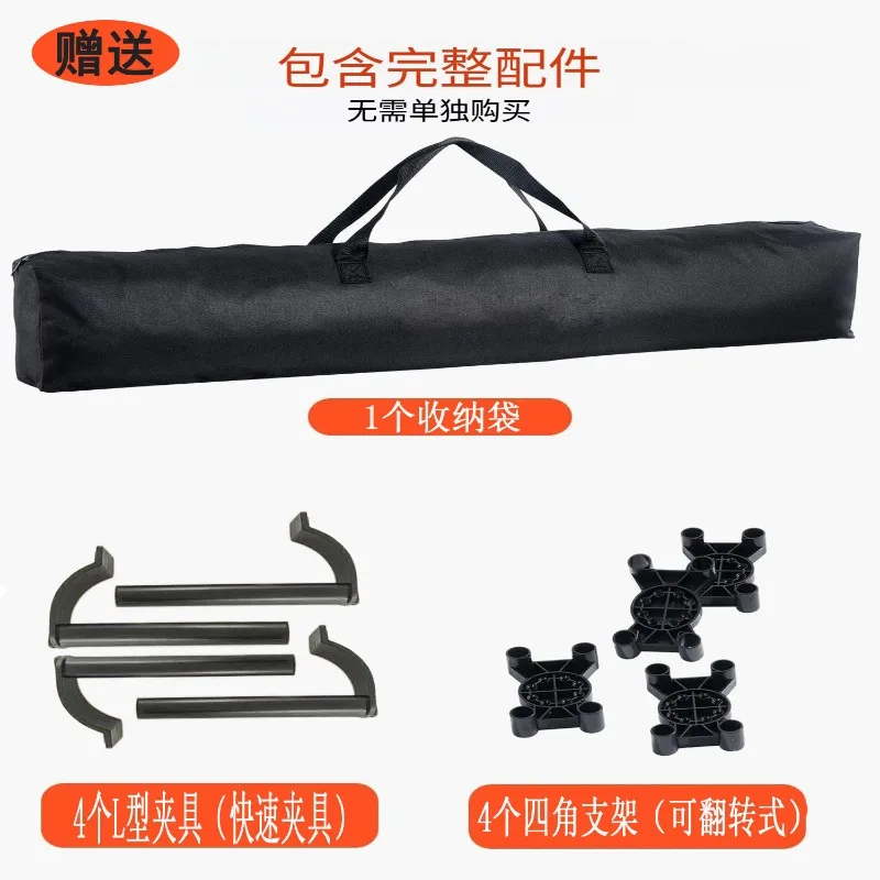 Multifunctional telescopic thickened aluminum alloy spider leg workbench Adjustable foldable bracket Woodworking site