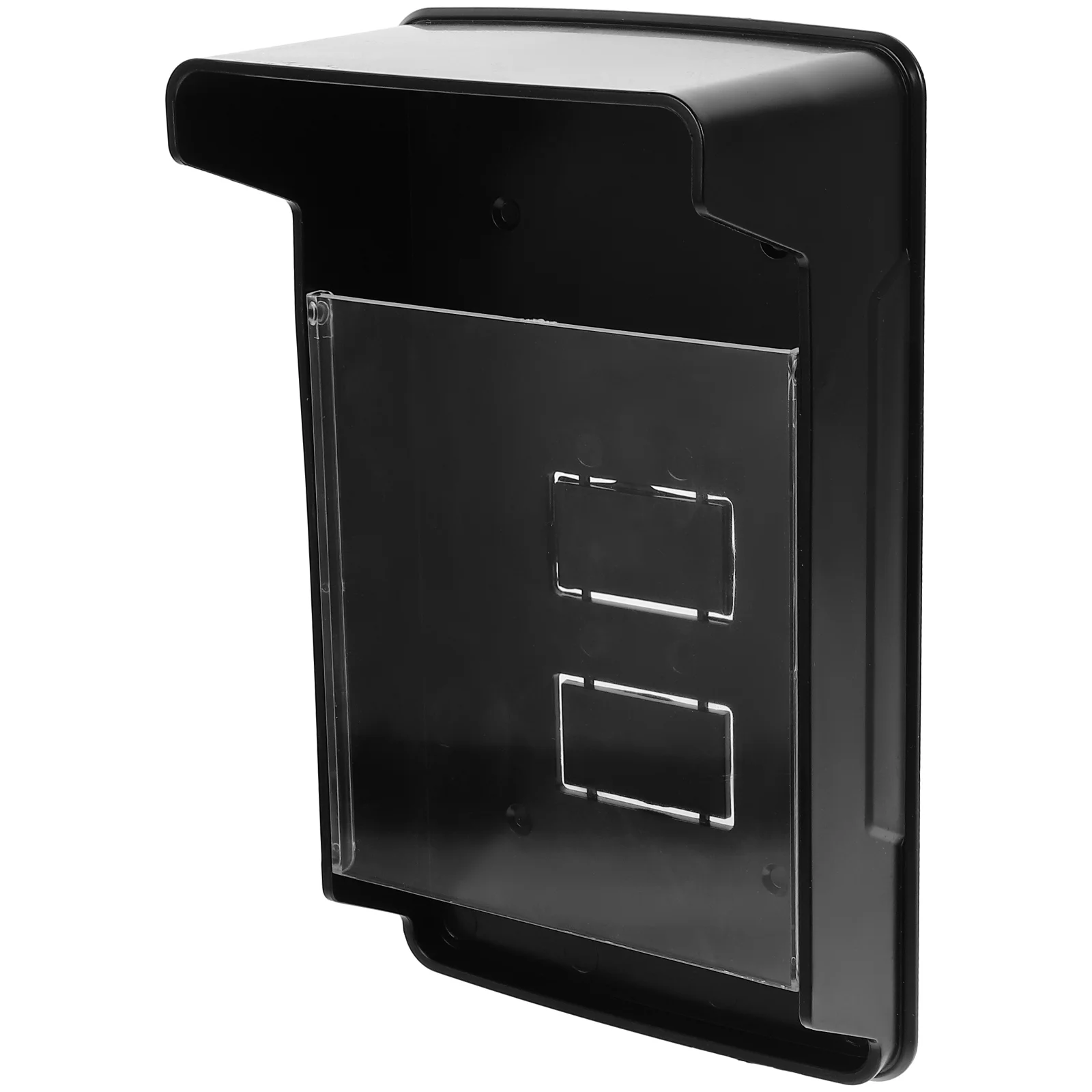 Capa De Chuva De Campainha Sem Fio, Plástico Fingerprint Machine Shell, Protetor Sun Visor