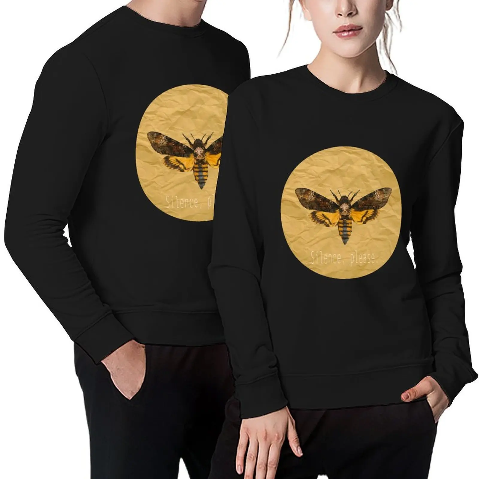 

Silence of the Moth Pullover japanese style aesthetic clothing men's coat men wear sweatshirts