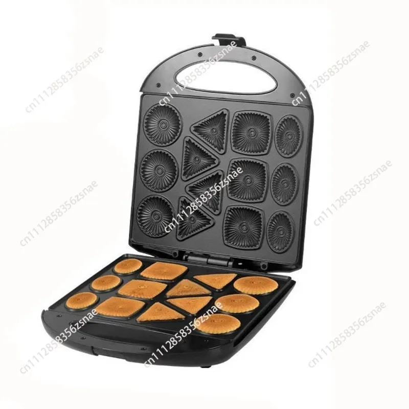 Large‑size 16‑hole Donut Maker, Quick‑use Durable Reliable Machine for Breakfast Cakes, Round Pastries, Nuts and Cookies