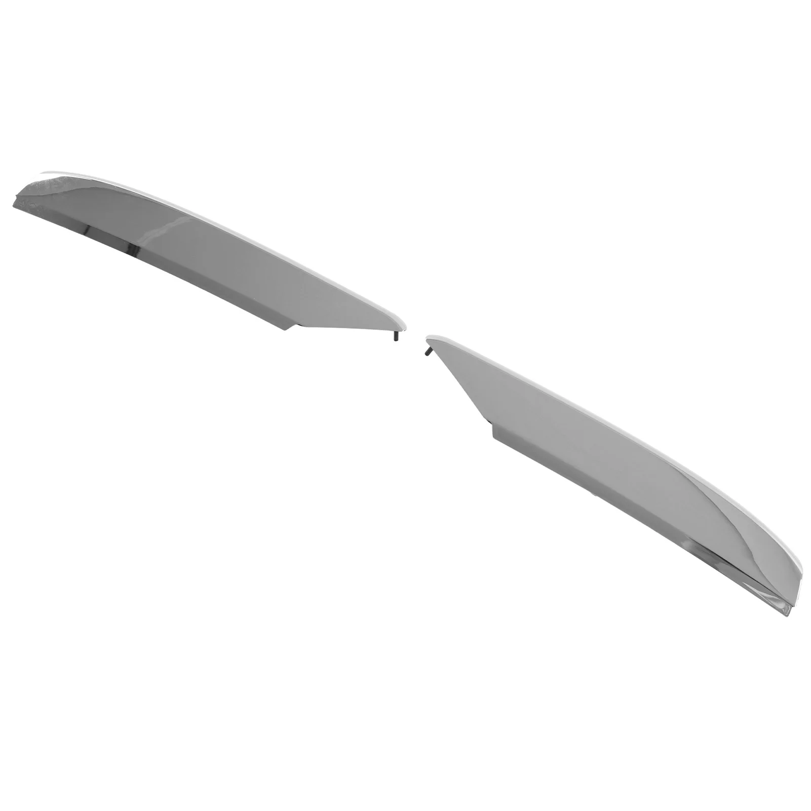 

1Pair Front Bumper Grille Trim Chrome 673007201 - Replacement for Maserati Quattroporte M156 Facelift 2017+ - Durable