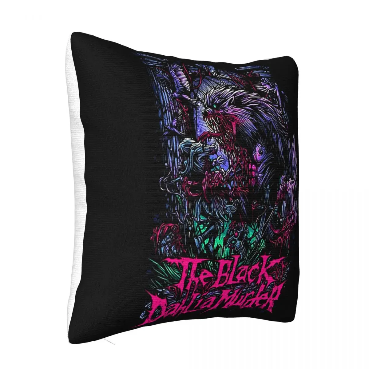 The Black Dahlia Murder Wolfman American Metal Band Sizes S To 6Xl Child Popular Style Fresh Design Pillow Case