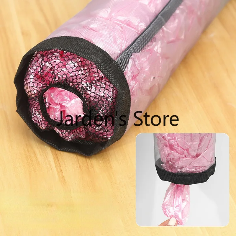 Garbage Bag Storage Kitchen Garbage Organizer Plastic Bag Holder Organizing Hanging Garbage Collection Storage Bag