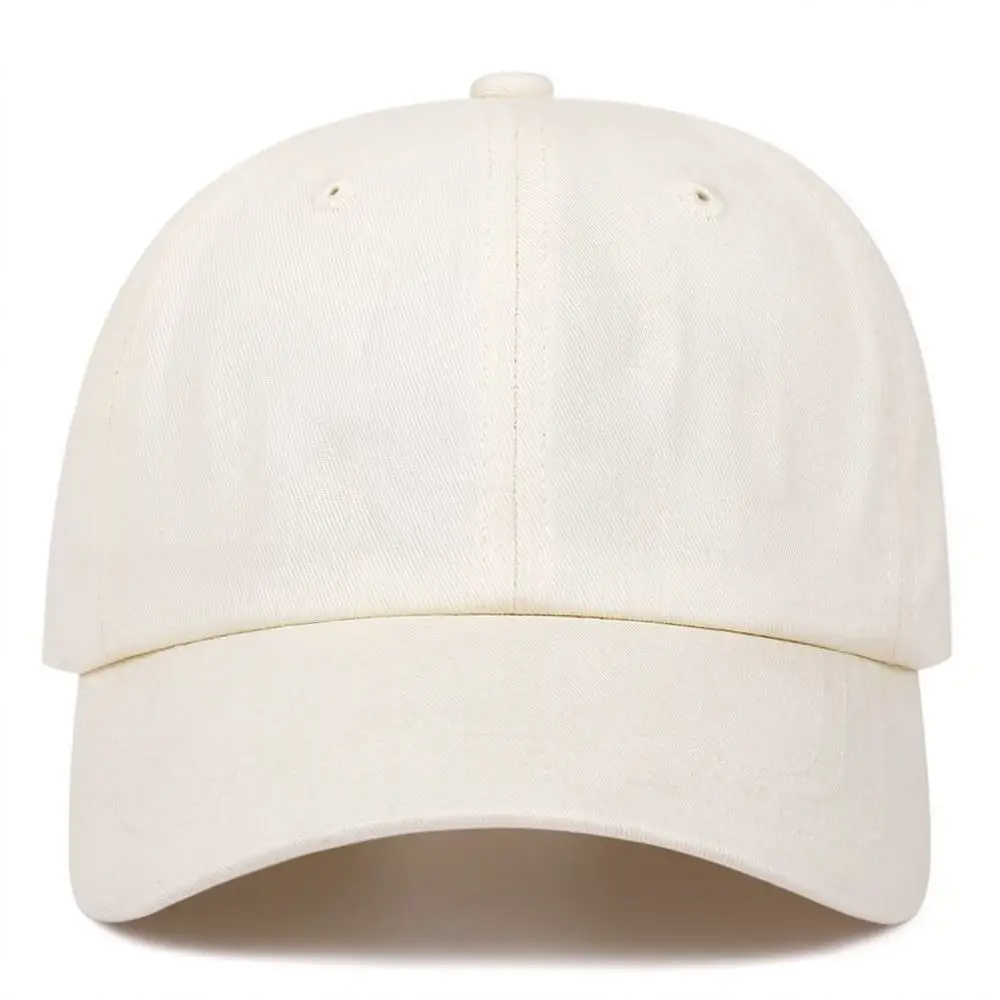 Stylish Washed Cotton Baseball Cap Letter Embroidered Hat Adjustable Sun Protection Sport Golf Hat For Summer Holiday
