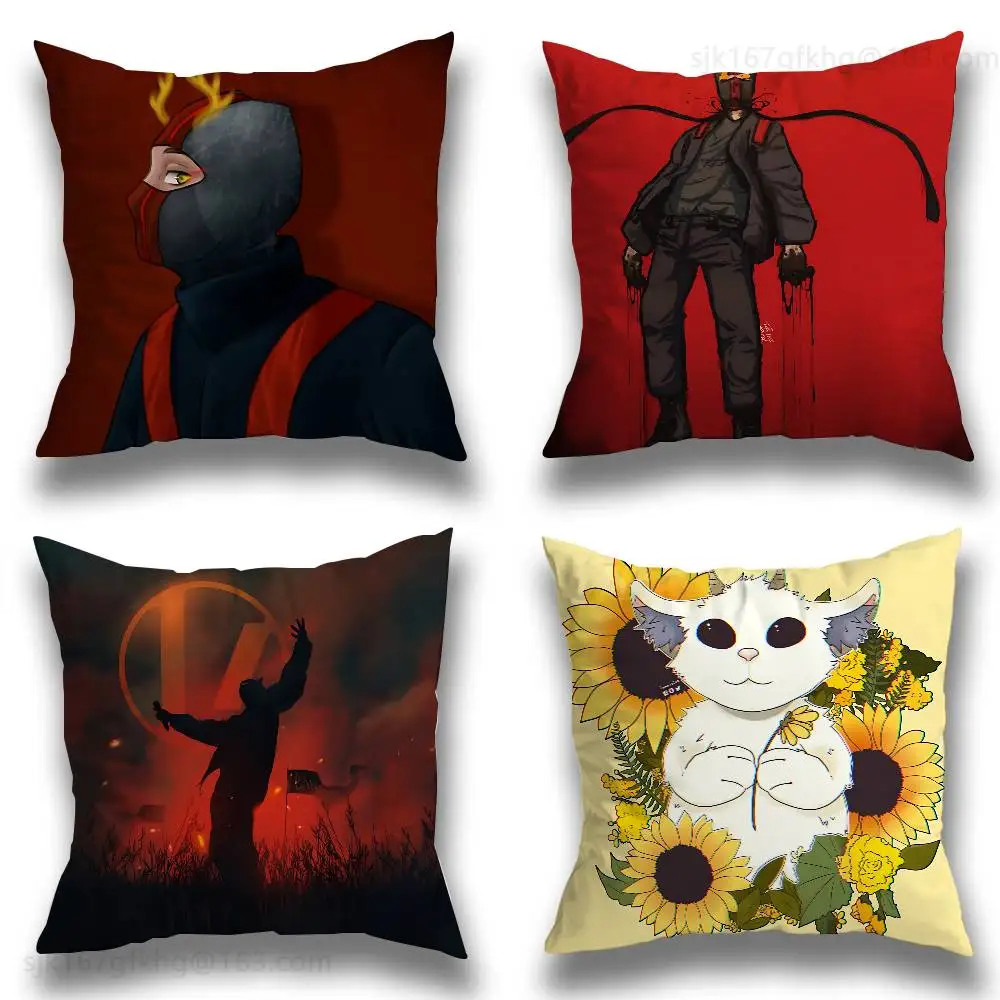 

C-Clancy T-Twentys One P-Pilots pillowcase casual style decoration, suitable for home decoration (excluding pillow core)