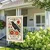 Funny Double Sided Ni Dieu Ni Maître Gothic Raven Fall Garden Flag llz