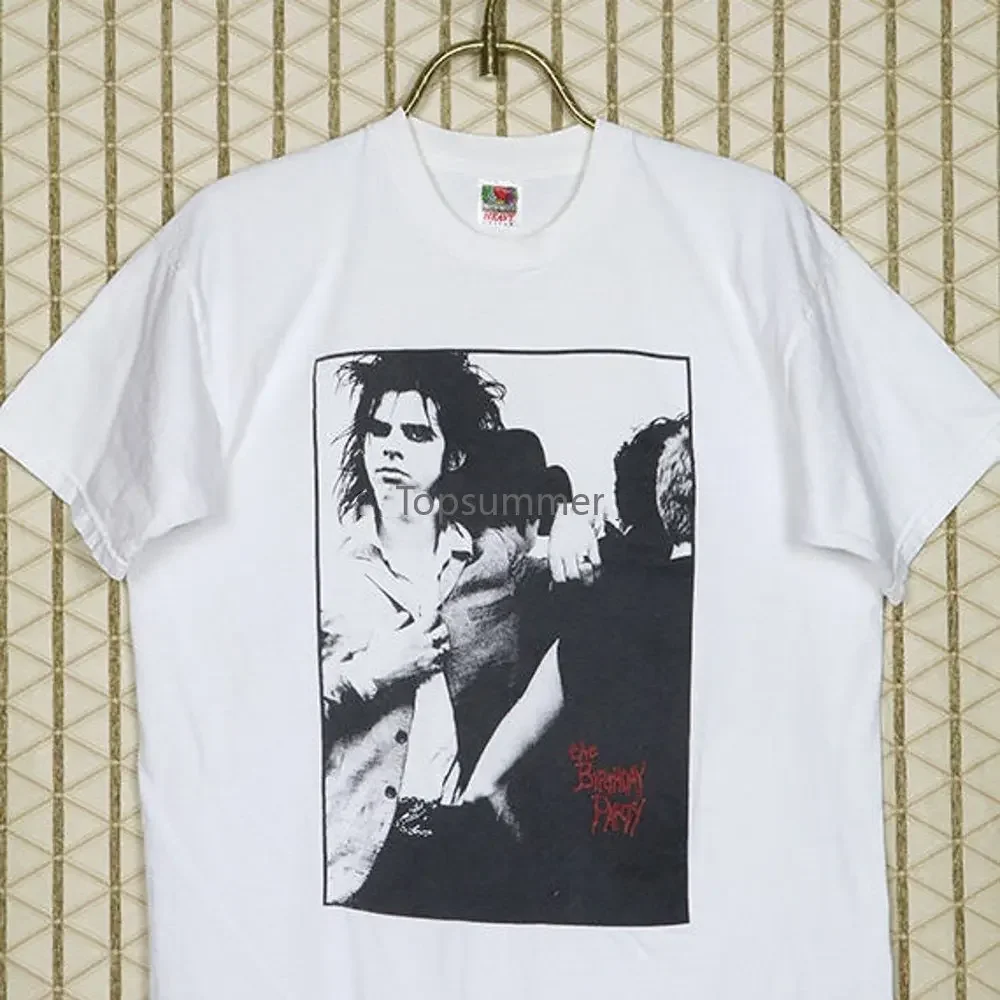 

Nick Cave T Shirt The Party Vintage Rare Bad Seeds Goth Punk Velvet Underground Lydia Lunch Pere Ubu Gun Club