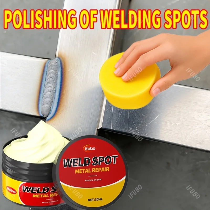 

Stainless Steel Weld Paste: 304 Seam Stain Remover for Exhaust Pipes & Steel Frame Renewal
