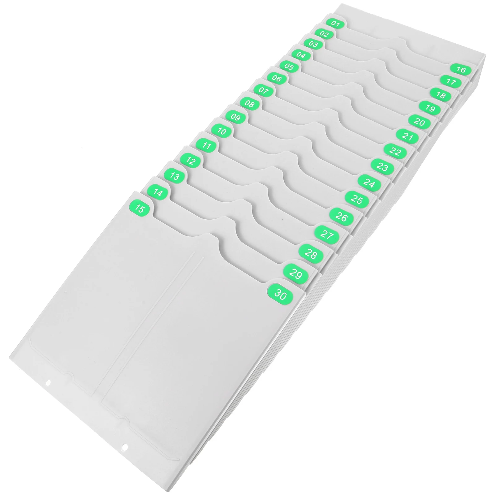 Attendance Rack Multi-grid Cards Holder Place Clocking Slot Position Multiple Light Grey Staff