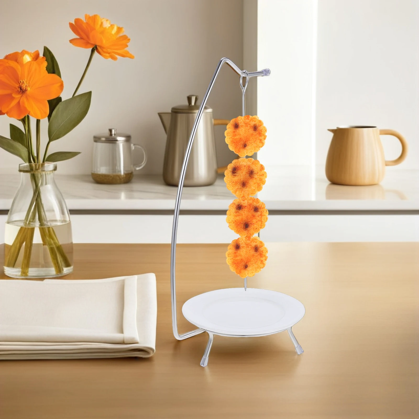 

1Set Barbecue Kebabs Sticks Heat-Resistant Skewers for Meat Vegetables and More Stainless Steel Skewers