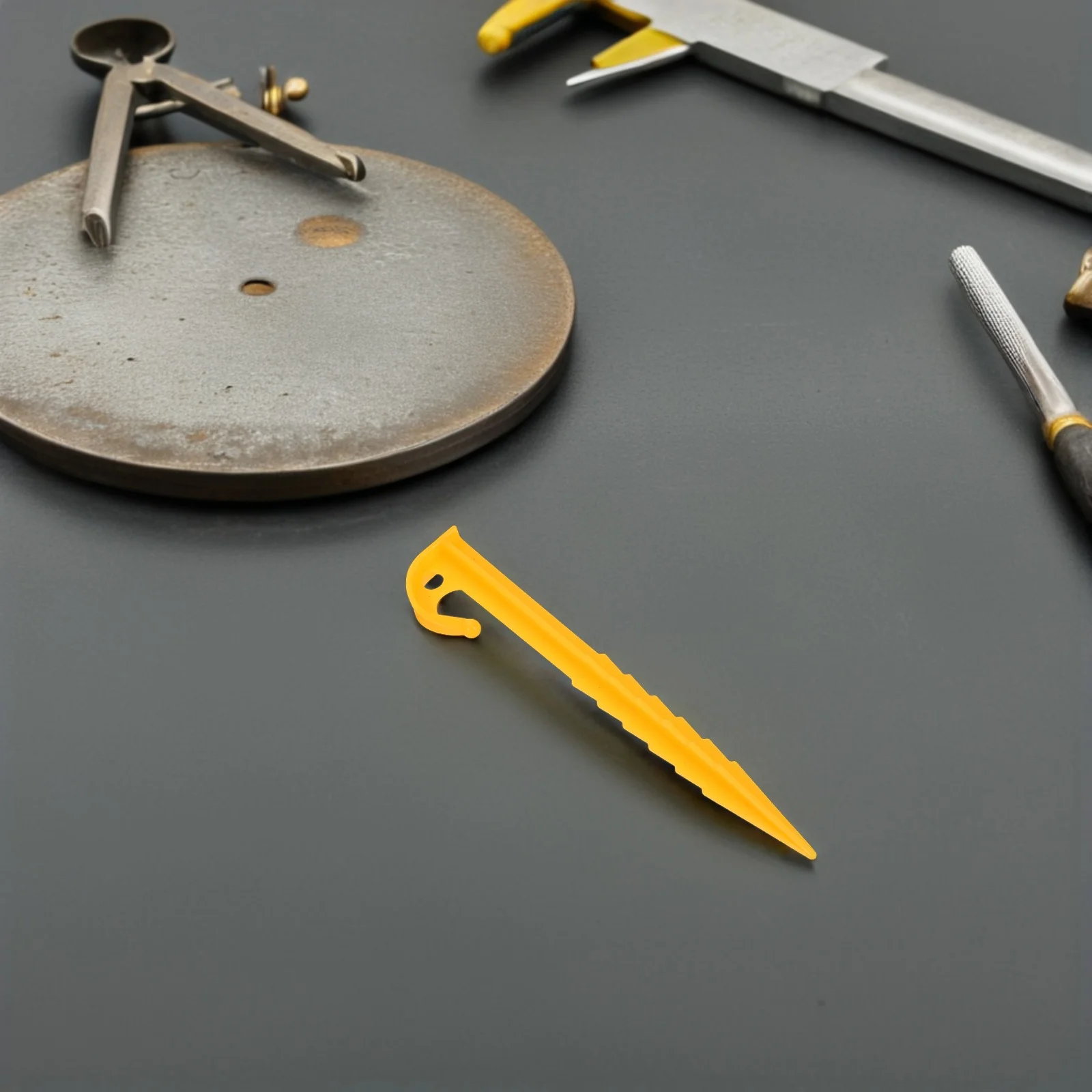 

13 Pcs Outdoor Tent Pegs Plastic Garden Plant Stakes Jagged Sand Grip Camping Durable Anchor Kit