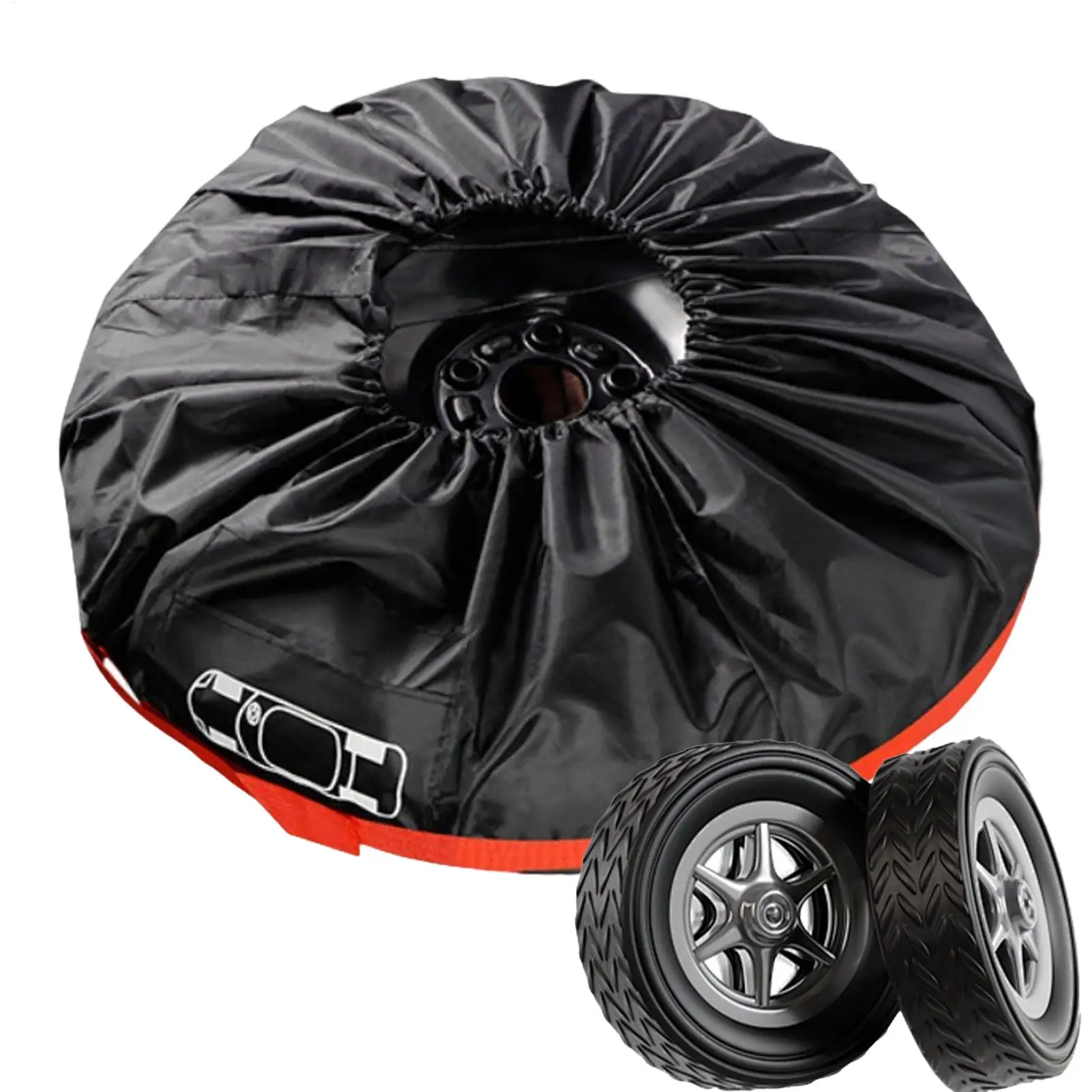 

Waterproof Spare Tire Cover UV Resistant & Durable Protection for Exterior Mounted Tires, SUV Truck RV to Prevent Dry Rot & Dirt