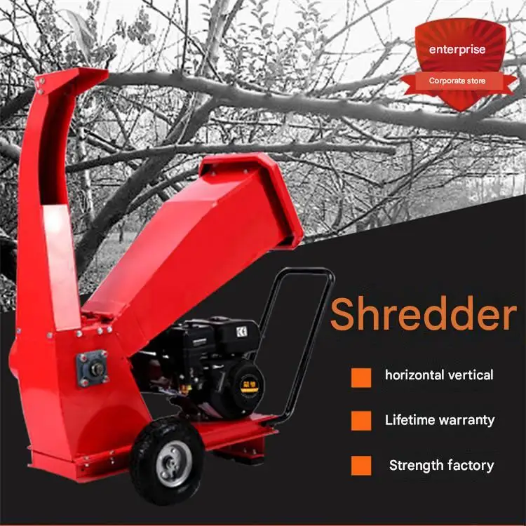 

Tracked Mobile Wood Chipper Diesel Engine Self Propelled High Capacity for Large Scale Forestry Crushing