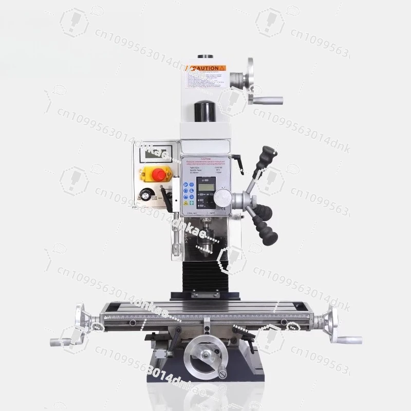 2025 New Metal Woodworking Milling Machine Magnetic Grid Ruler 1100 Watts Small Household Mini Multi-functional Drilling