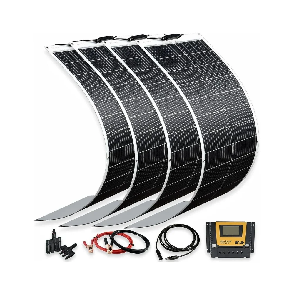 High Efficiency 12v 18v 24v 48v PV Mono Flexible Solar Panels 50W 100W 150W 200W Solar Panels In Guangzhou